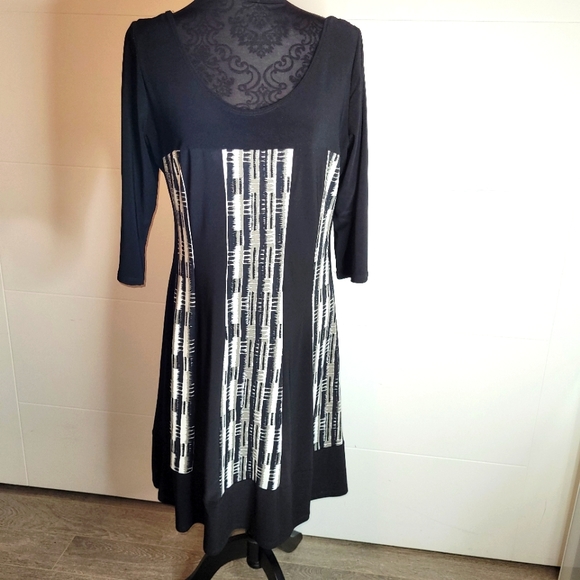 Tribal inspired midi dress - Picture 1 of 11